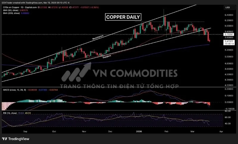 Gi&aacute; đồng đang diễn biến theo kiểu &ldquo;ph&aacute; vỡ ở giai đoạn cuối chu kỳ&rdquo;